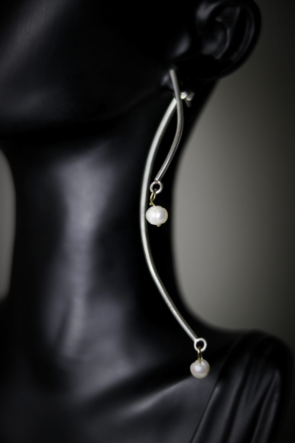 Colgante Zaida de plata con perla natural – Joyería Siia